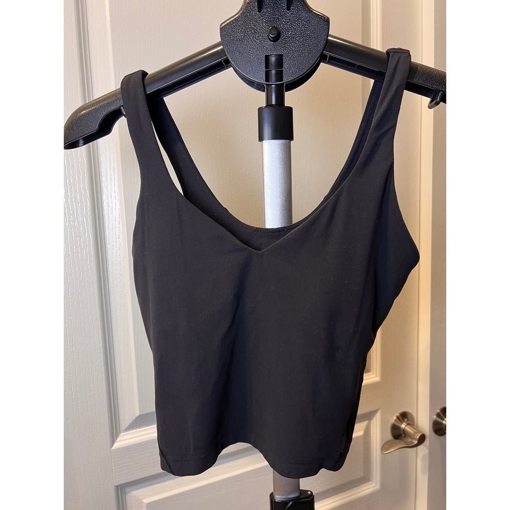 Lululemon Align Tank Black Nulu Yoga Pilates Workout Athleisure Y2K Gym Studio